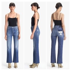 MOTHER Denim Tripper Weekender Fray My Treat Jeans